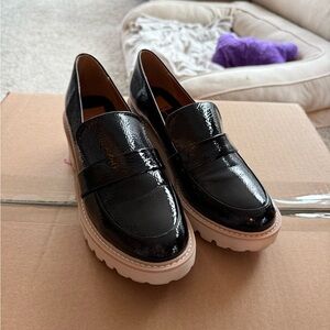 Dolce Vita Black Patent Loafers